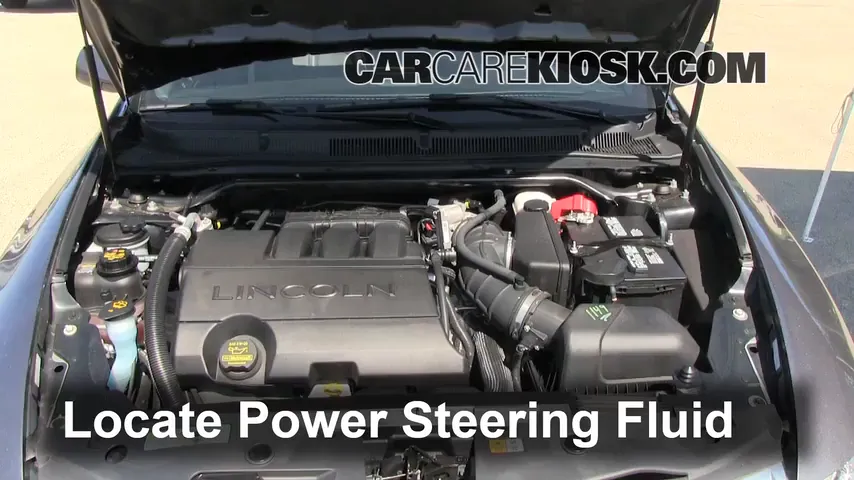 2011 Lincoln MKS 3.7L V6 Power Steering Fluid